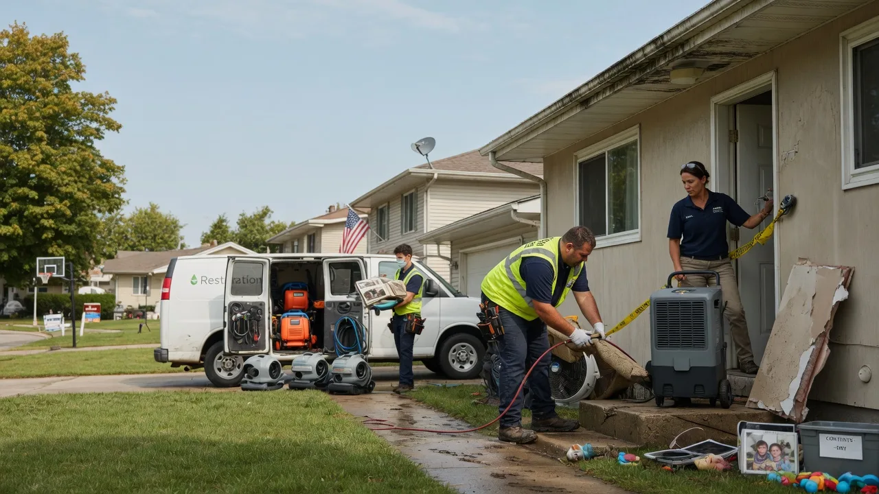Water Damage Restoration in Mart, TX near me